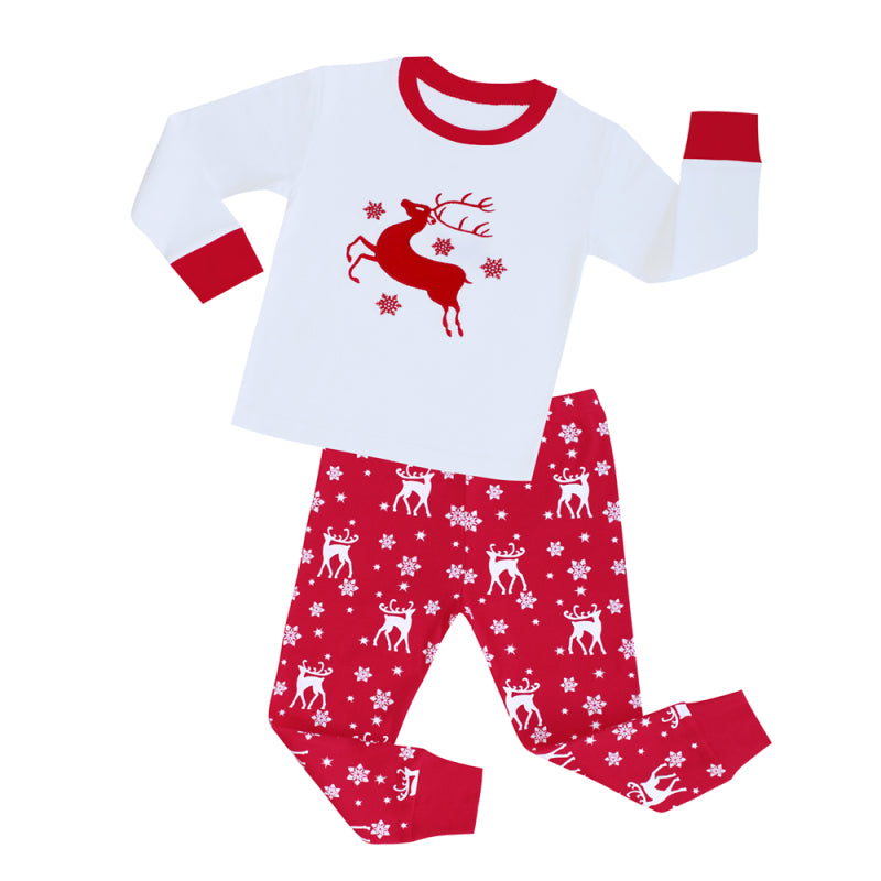 Children's discount reindeer pyjamas