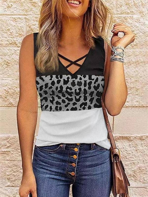 Women's Crisscross Front Strap Tank Top