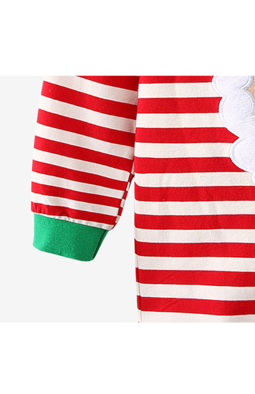 Children's Traditional Striped Christmas Pyjamas