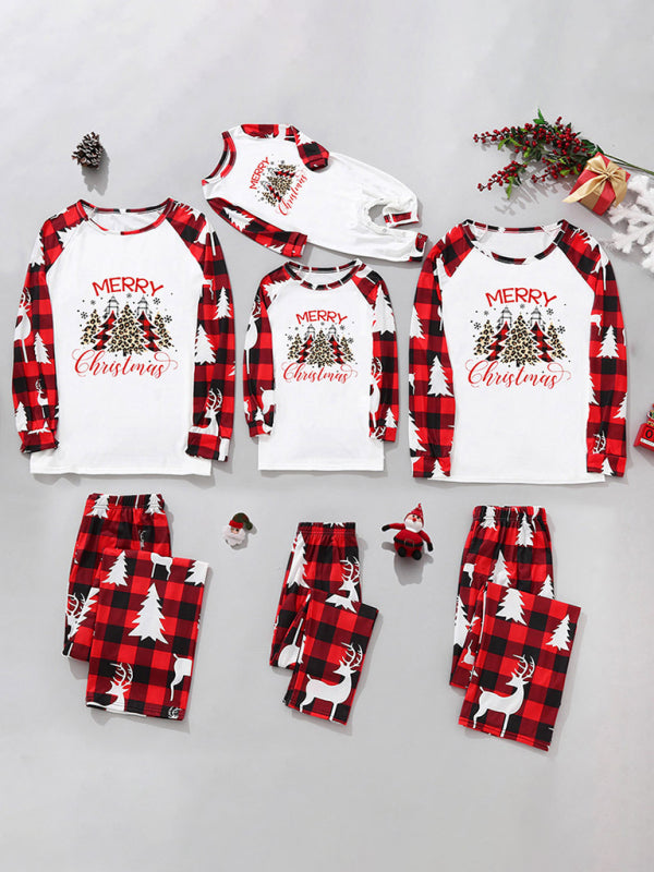 Traditional Christmas Print Matching Family Pyjamas