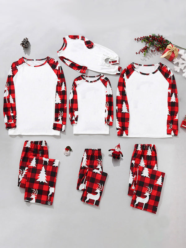 Traditional Christmas Print Matching Family Pyjamas