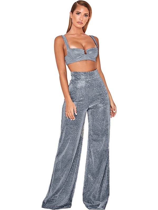 High waisted party pants cheap