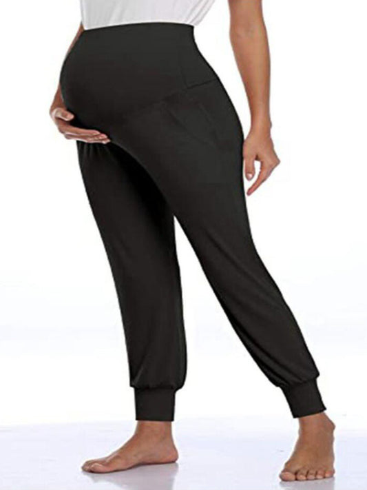 Women's Maternity Casual Cuffed Trousers